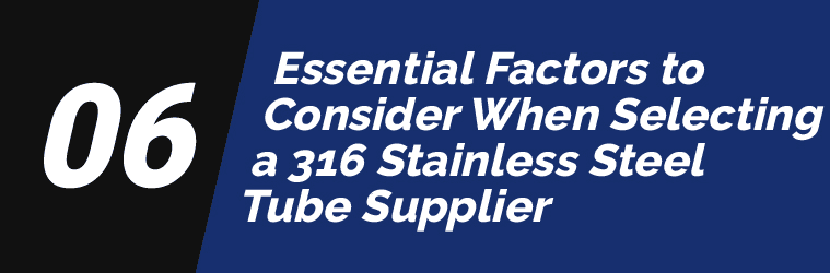 316 Stainless Steel Tube Supplier